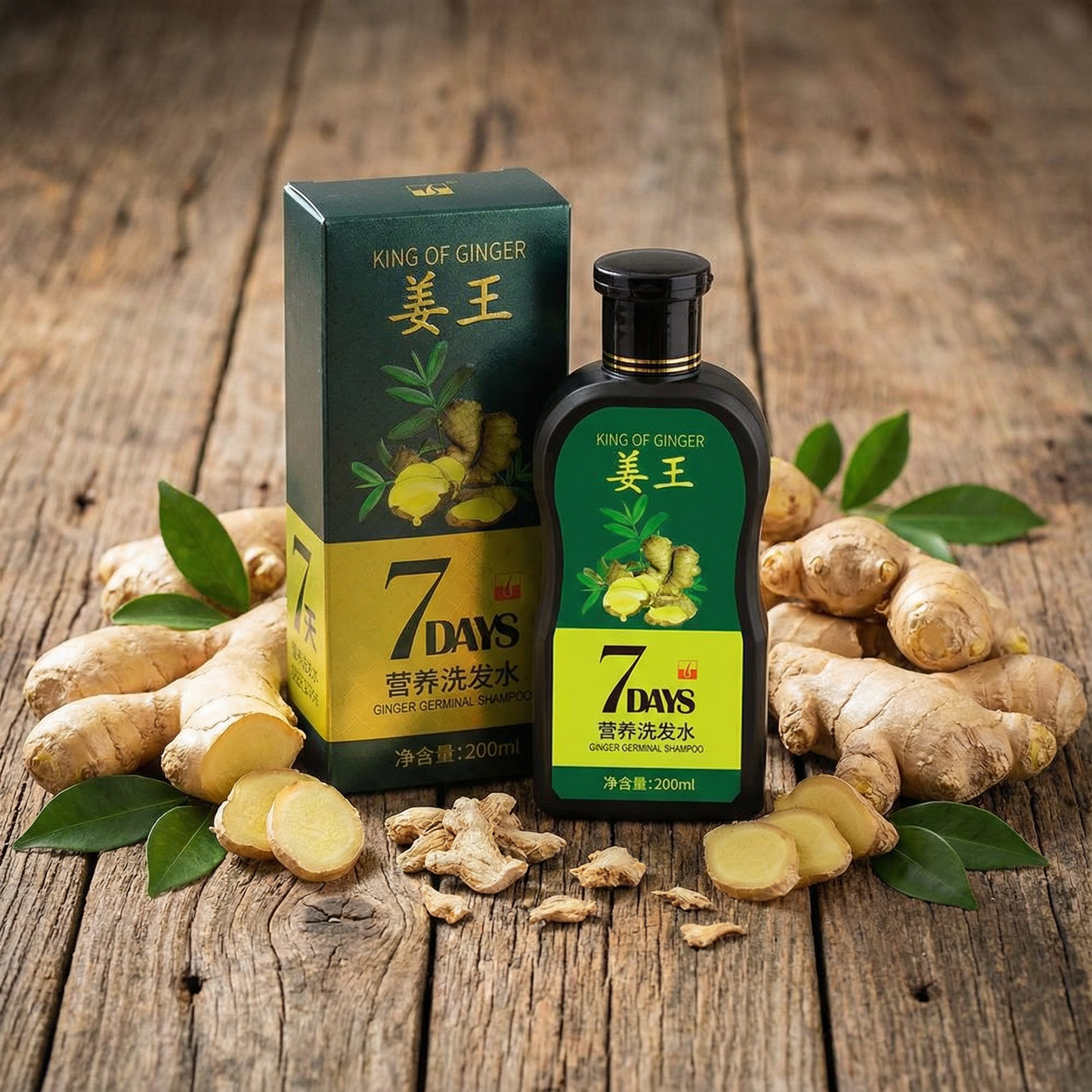 7 daysGinger™ Shampoo anti caida