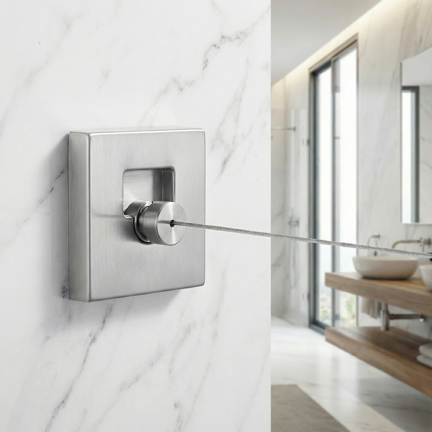 Retractable Clothesline™ - Tendedero De Ropa Retráctil